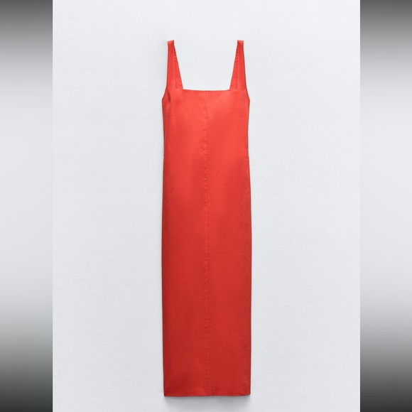 Zara limited edition open back midi dress - Picture 5 of 8
